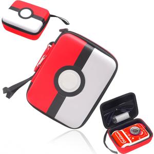 Carrying Protective Storage Cover Case For Kidizoom Printcam (Red for vtech kidizoom printcam ONLY)