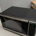 TOSHIBA Countertop Microwave Oven, 0.7 Cu.Ft, 700W, Black | with ChefDefrost, 11 Power Levels, Sound On/Off, Eco Mode, 6 Auto Menus, Child Lock, Compact Design, for Apartment & Dorm
