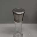 HOME EC Original Stainless Steel Salt or Pepper Grinder 1pk - Adjustable Ceramic Sea Salt Grinder or Pepper Mill - Tall Glass Spice Shaker - Spice Mill w/EBook