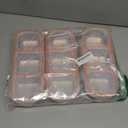 3 Pack Stainless Steel Snack Containers 3 Compartment Metal Lunch Box with Lids and 3 Forks Reusable Stainless Bento Snackle Box for Home Travel