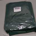 OVZME Christmas Green Blackout Curtains for Bedroom 84 Inch Length 2 Panels, Soft Fabric Room Darkening Curtains for Living Room, Rod Pocket Design Modern Window Treatment Drapes, 2x40Wx84L Inches