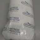 Queen Mattress Pad, Queen Mattress Protector Waterproof Quilted, Mattresses Cover Fitted with Ultra Soft & Absorbent Surface and Deep Pocket to 14 inch, Machine Washable (White)