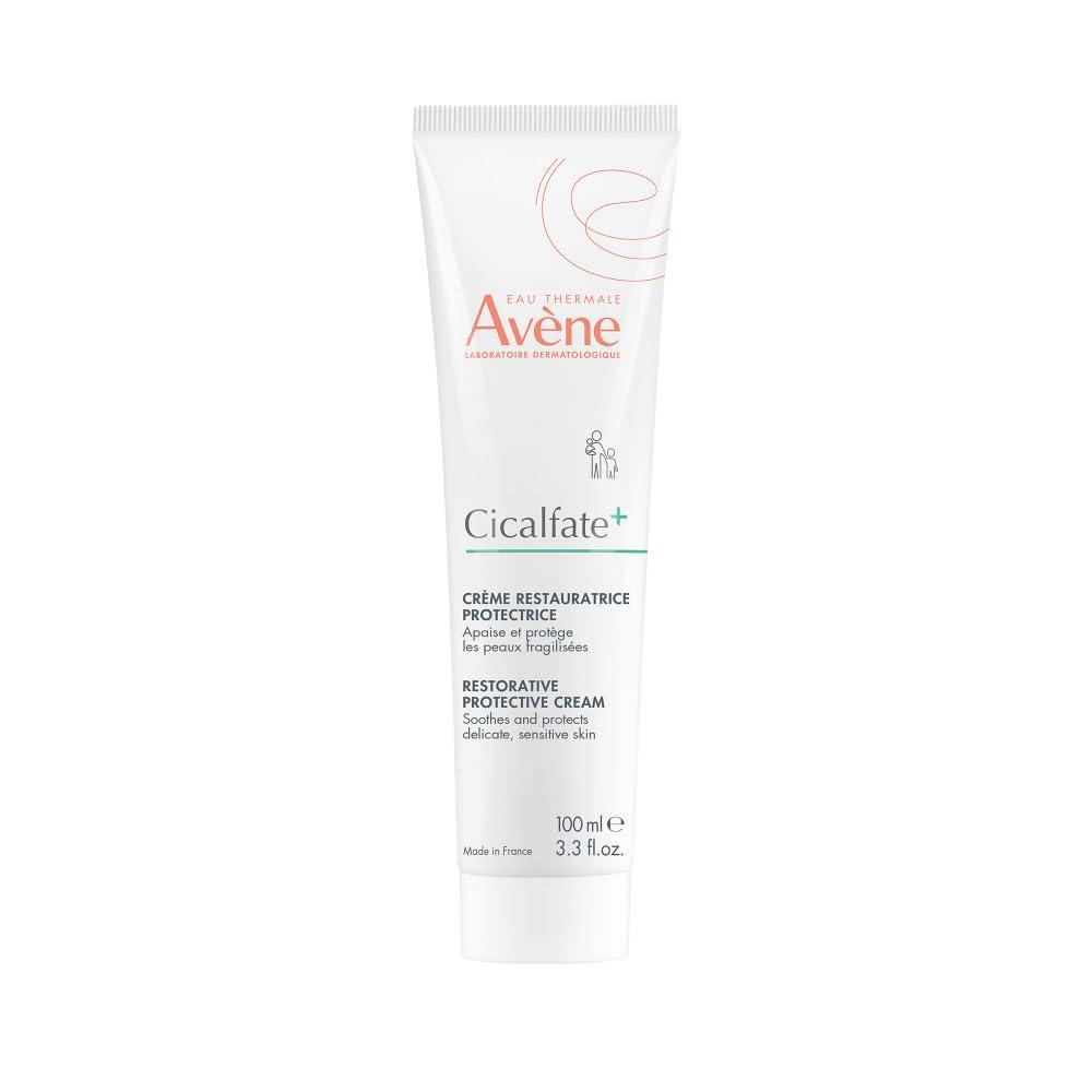 Avne Cicalfate+ Restorative Protective Cream, postbiotic skincare for sensitive skin, helps restore skin barrier, face and body, safe for infants, children and adults (3.3 Fl Oz (Pack of 1))
