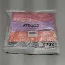 4 Pack Girls Athletic Shorts Dry-Fit Basketball Shorts with Pockets,Girls Running Shorts for Kids Gym Soccer (Medium, Black/Orange/Purple/Hot Pink)