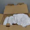 Square Pillow Inserts (Pack of 4, 16"x16", White, Polyester) - Indoor Decorative Throw Cushions for Sofa, Bedroom & Lounge - Plush Back Support & Home Dcor Accent