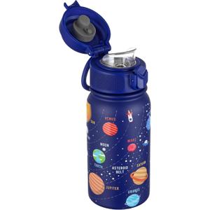 GOPPUS 12oz Kids Water Bottle  BPA-Free, Leak-Proof, Insulated Stainless Steel  Sweat-Proof, Reusable for School, Sports, and Outdoor Activities (Blue Starry Sky)