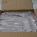 Aoriher 12 Pcs 25 oz Swing Top Glass Bottles 750 ml Glass Bottles with Caps for Home Brewing Kombucha Homemade Juices Beer Water Oil Vinegar Soda Syrup Kefir Beverages (White)