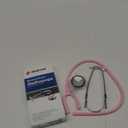 Dealmed General Exam Stethoscope – Professional Economy Dual-Head Medical Stethoscope with Lightweight Chestpiece, Flexible 32” Tubing & Comfort Eartips (Pink)