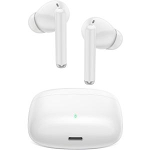 Bluetooth 5.3 Headphones for Samsung S25 S24 S23 Ultra S22 S21 A35 A15 A14 iPhone 16 Pro 15 True Wireless Earbuds Bluetooth Ear Buds Noise Canceling in Ear Earphones,Sweat Resistant,HD Mic,Deep Bass