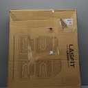 LASFIT Floor Mats for Jeep Gladiator JT 2020-2024 2025 All Weather TPE Custom Fit Pickup Truck Mats Floor Liners 1st & 2nd Row, Black