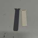 Tasikar Magnetic Bands Compatible with Apple Watch 49mm 46mm 45mm 44mm 42mm Soft Silicone Replacement Loop Wristband for iWatch Ultra 3 2 1 SE Series 11 10 9 8 7 6 5 4 3, Starlight-Grey