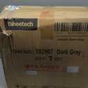 Yaheetech 54in Cat Tree, Multi-Level Cat Tower with Spacious Kitten-ear Perch, 2 Cozy Caves, Scratching Posts, Climbing Ladder, 2 Plush Balls, Durable Pet House Furniture for Indoor Kittens, Dark Gray