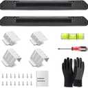 [Patented] GFA28KITN Stacking Kit for GE 28"W Washer Dryer Stack Bracket Kit - Compatible with GE 28 inch Width Front Load Washers and Dryers Laundry Stacking Kit