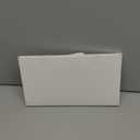 CML Jumbo Decorator Wall Plate, 6 Pack Oversized Electrical Outlet Receptacle Covers, 1-Gang White Switch Plates, Over-Size 3.5 x 5.5, Impact Resistant, ETL Listed