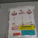 Winlyn 24 Sets Halloween Crafts Fall Pumpkin Crafts DIY Unfinished Paintable Wooden Pumpkin Wind Chimes Ornaments Craft Kits for Kids Classroom Activities Art Project Halloween Decoration Party Favors