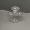 10 oz Valentine's Day Heart Shaped Cups with Lids and Straws Plastic Heart Drink Bottle Clear Plastic Tumblers Clear Drinking Cocktail Cups for Valentine's Day Birthday Party (24 Pcs)