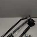 Trampoline Handle Bar Only Handle Bar for Fitness Trampoline with Water and Phone Holder Height from 39'' to 51'' Fit for Foot Tube Within 1 Inch Diameter Rebounder Accessories