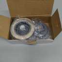 Sink Drain Strainer - Sink Stopper, 3-in-1 Kitchen Stainless Steel Drain Plug with Anti-Clog Basket, Pop-Up Cover Fits Standard 3-1/2 Openings for Double Bowl Kitchen Sinks (Silver)