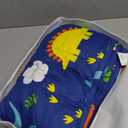 Sivio Weighted Blanket 5lbs, Blue Dinosaur Cooling Weighted Lap Blanket, Breathable Heavy Throw Blankets for Sleeping, Washable, 36"x48"