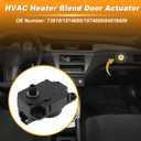 ACROPIX HVAC Heater Blend Door Actuator for Chevrolet Blazer 2019-2023 for Chevrolet Traverse 2018-2023 for Buick Enclave 18-23 Replace 1574689/1574689/84018409 HVAC Air Door Actuator