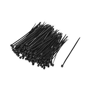 uxcell Cable Zip Ties 80mmx1.8mm Self-Locking Nylon Tie Wraps Black 300pcs
