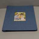 Colemoly Linen Photo Album 4x6 600 Pockets Spacious Capacity Albums Holds 600 Pictures for Weddings, Anniversaries & Milestone Events(Blue, 600 Pockets)