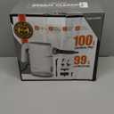 Handheld Steam Cleaner, Pressurized 15s Instant Heat Steam Cleaner for Home, Upgrade 650ML Tank, Lightweight Portable Steamer for Cleaning Kitchen, Grout, Furniture, Couch, Car and Bathroom (White)