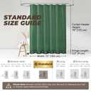 Boho Shower Curtains for Bathroom, Farmhouse Shower Curtain with Tassels, Green Shower Curtain Set, Faux Linen Fabric Shower Curtain with 12 Hooks, Hotel Quality, 72x72 Inches