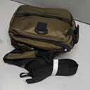 Gonex 45L Duffel Bag for Men, 3 in 1 Convertible Carry Gym Duffle with Shoe Compartment, Tactical Gear Loops, Water-Repellent Lining, Workout & Travel Bag (Army Green)