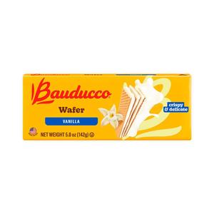6 x Bauducco Vanilla Wafers - Crispy Wafer Cookies With 3 Delicious, Indulgent, Decadent Layers of Vanilla Flavored Cream - Delicious Sweet Snack or Desert - 5.0 oz (Pack of 1) (EXP 05/28/27)