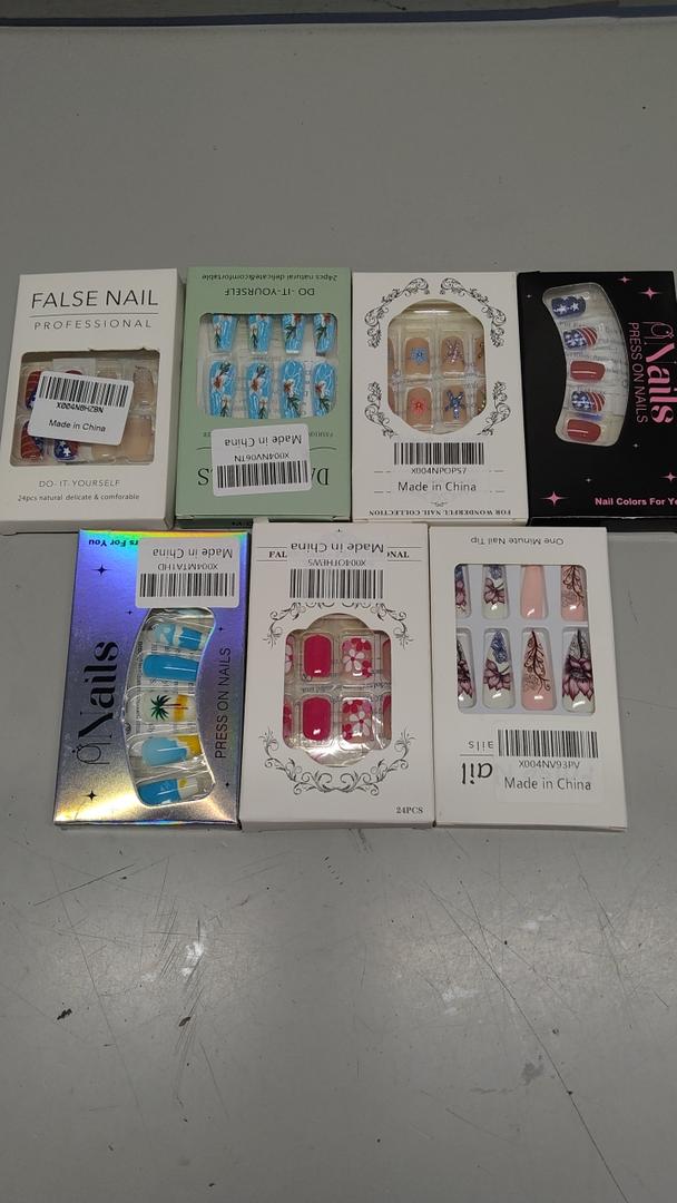 Set of Nails Coffin Fake Nails Artificial Nails Stick on Nails for Women