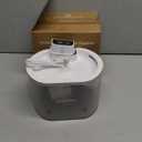 Ceramic Cat Water Fountain,Cat Water Fountain Cordless Battery Operated 78oz/2.3L with Motion SensorUltra Quiet Pump 4 Filter BPA-Free for Cats, Dogs, Multiple Pets