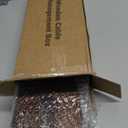 Delamu Wooden Cable Management Box, Retro-Inspired Look Desk Cord Organizer Box for Home Office, Large Cord Hider Box Hides Cords and Power Strips, Floor Cord Covers, 14.3" x 6.0" x 5.5", Dark Brown