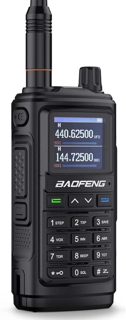 BAOFENG UV-17R Ham Radio Handheld, Dual Band Two Way Radio for Adult, UHF/VHF/NOAA/FM Receiver, 999 Channels, with 1800mAh Rechargeable Battery, Headset, Desktop Charger, Support Chirp Programming