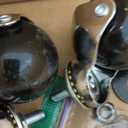 KISLOT Upholstered Dining Chair with Casters Wingback Modern Side Armless Deskchair with Rollers for Diningroom Bedroom Livingroom Reading Room, Cream Beige, 1 Box