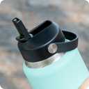 Straw Lid for Yeti Rambler Water Bottle 18 26 36 64 oz, Replacement Lids with Straw for YETI Rambler Bottle, BPA Free Straw Cap