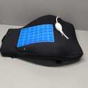 Adjustable Airbag Lumbar Support Pillow with Cooling Gel - Customizable Support for Upper Lower Back Pain Relief, Improves Posture, Memory Foam Back Cushion for Office Chair, Car/Truck Seat, Couch