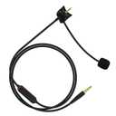 QC35 Boom Microphone Compatible with Bose QuietComfort 35 II (QC35 II) & QuietComfort 35 (QC35) Headphones, Boom Microphone Cable with Mute Switch for PS4, PS5, Xbox One, PC, 4ft