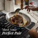 All-Clad D3® Stainless Steel Fry Pan Set, 10&12-inch, Made in the USA