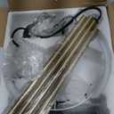 Gold Floor Lamps for Living Room, Modern Bright Standing Lamp, Black Lamp Shades, Foot Switch, Simple Pole Lamps Corner Lamp for Bedroom,Office, Living Room, Den, Black Living Room Lamp(No Bulb)