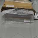 Noamus Acrylic Magazine Holder, Newspaper Stand Organizer with Handles, AntiSlip Clear File Rack, Modern Book Basket Box, Mail Storage Bin Space Saver for Home Office Bathroom Bedroom Living Room