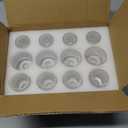 Vintage Ribbed Clear Glass Candle Holders Set of 12, 3 Assorted Sizes for Pillar, Tealight & Votive Holders, Elegant Glass Candlestick Holders for Table Centerpiece Wedding Christmas Decor