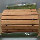 RELIANCER 12' Wooden Garden Pathway,Outdoor Roll Out Cedar Straight Walkway,Patio Path Decorative Garden Boardwalk Walkways,Weather-Resistant Roll Up Beach Wood Road Floor,Wedding Party Pathways