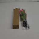 Homeleo [Upgraded 6 Flowers] Garden Solar Decorative Lights, Outdoor Waterproof Realistic Artificial Rose Flowers for Backyard Pathway Porch Step Memorial Cemetery Gravesite Decor, Red