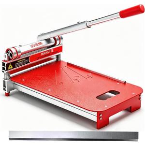 13 Pro Vinyl Plank Cutter with Extra HSS Blade, Laminate Floor Cutter for Laminate Floor, Engineer Wood, LVP, LVT, VCT, SPC, WPC, Maximum cut to13 mm ! Simple Assembly, Quick Cutting