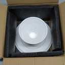 Kanwone 8-Inch Porcelain Small Cake Stand, Cake Plate, Dessert Stand, Cake Stand for Party, Baby Shower, Home Decorating Stand, White