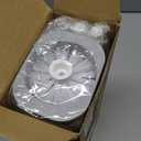 Toilet Brush, 3 Pack Toilet Brush and Holder Set Bathroom Accessories, Toilet Bowl Brush and Holder with 3 Crevice Brush for Bathroom, Toilet Scrubber Brush (White)