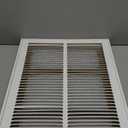 Howeall 14"W x 20"H [Duct Opening Size] Steel Return Air Filter Grille - Removable Face/Door for 1 inch Filters -HVAC Vent Cover Grill - White [Outer Dimensions: 16 5/8"W X 22 5/8"H]