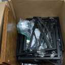 Lateral File Cabinet with 5 Drawers Rolling Filing Cabinets Under Desk Storage Printer Stand with Wheels,Mobile File Cabinet for Home Office,Rustic Brown