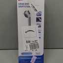 TAILI Grab Bars for Bathtubs and Showers 2 Pack Suction Grab Bar, Heavy Duty Shower Handle Removable Bath Handrails for Seniors and Elderly, Bathroom Safety Grip No Drilling Waterproof,Grey